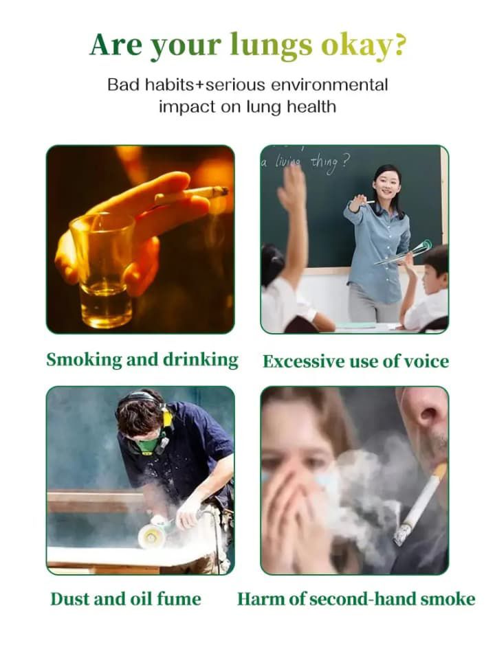 Thé pour fumeurs de poumons 100% naturel pour santé pulmonaire